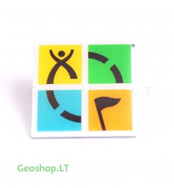 Geocaching logo ženkliukas