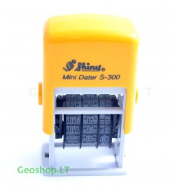 Antspaudas - datatorius Shiny Mini Dater S-300 (MMM-MM-DD)