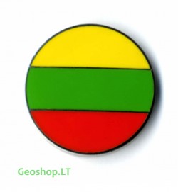 Lietuvos vėliavos mikro geomoneta