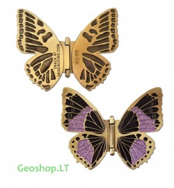 Plasniojančio drugelio Geomoneta - auksinė
